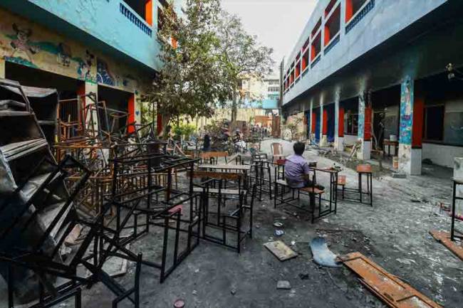 Delhi unrest: 1,880 distress calls on Sunday, 50 arrested, say police