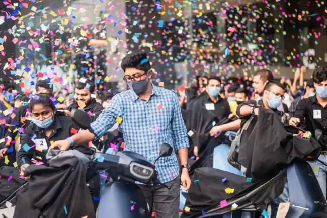 Customers await Ola electric scooter deliveries, CEO says all units dispatched