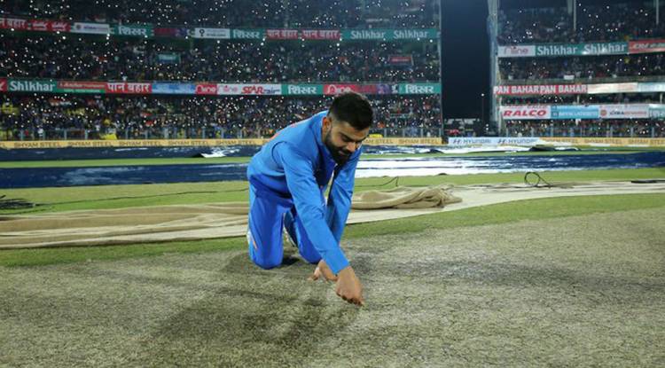 1st T20I: Match between India-Sri Lanka called off due to damp pitch